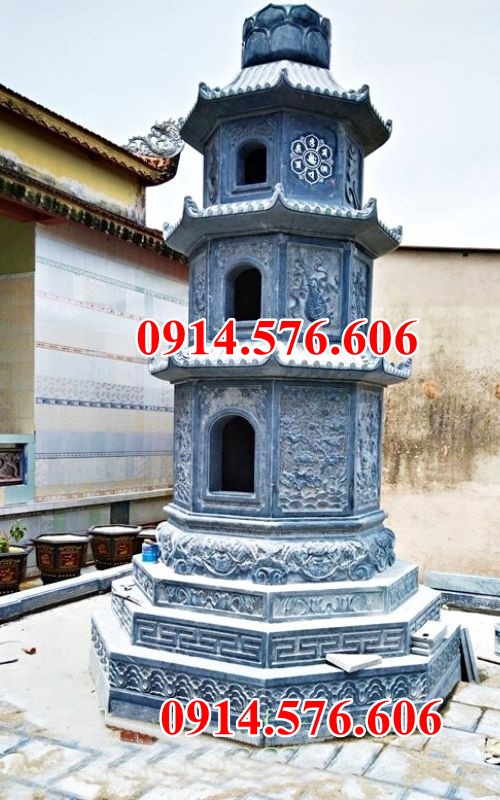 023 Mộ đá đẹp lục lăng hình bát giác bán long an