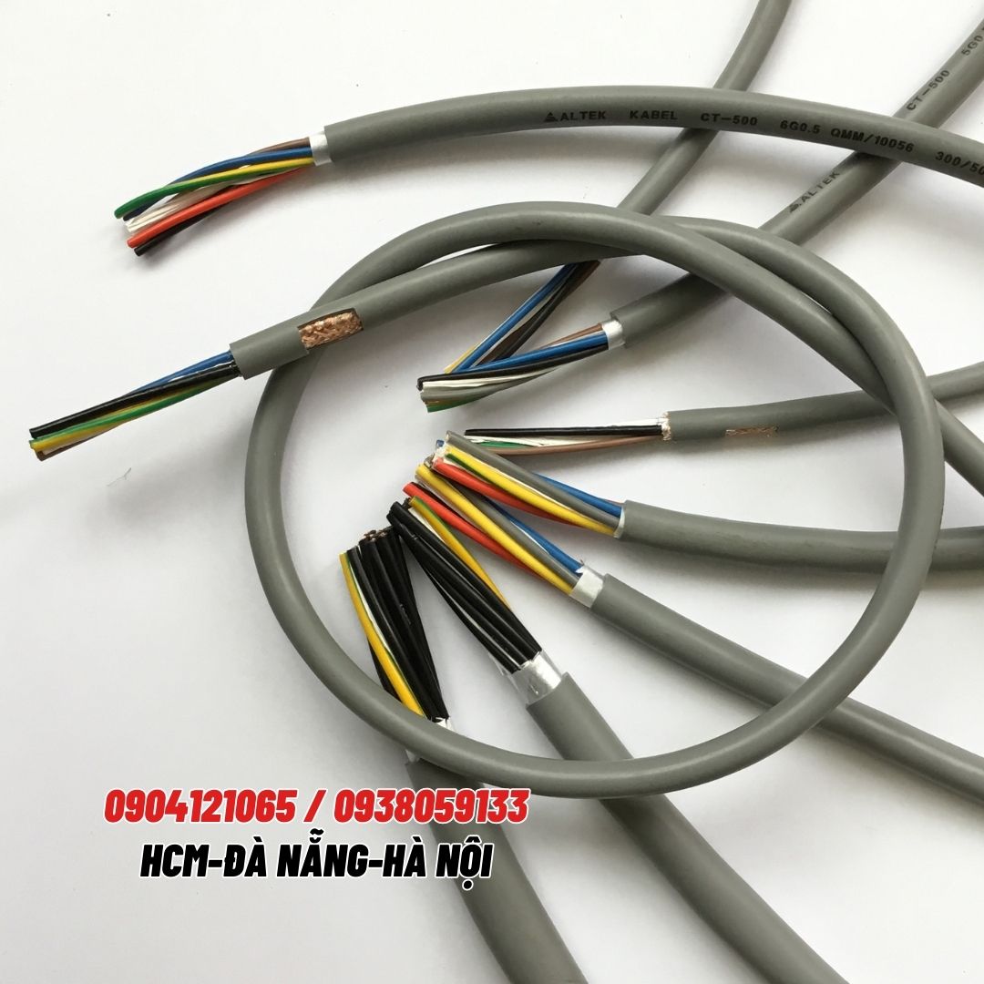 Dây cáp điều khiển / Dây cáp tín hiệu rvv-rvvp (ct-500/sh-500)