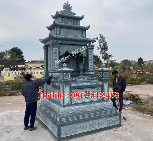 Những mẫu mộ để hài cốt đẹp tại Bạc Liêu - Xây mộ, chụp mộ bằng đá