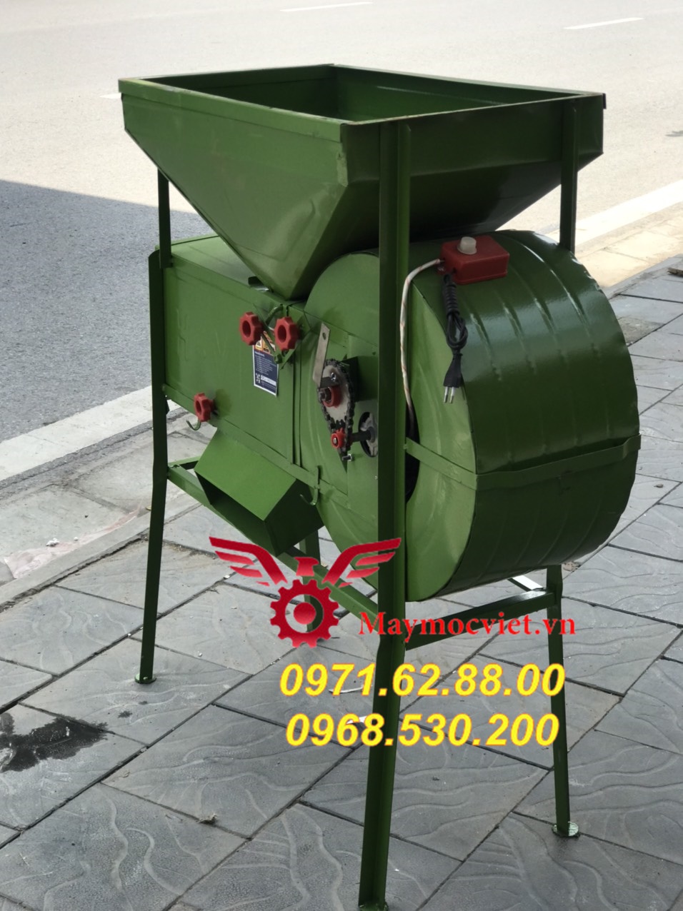 Quạt giê thóc chạy điện giá rẻ sẵn hàng giao luôn