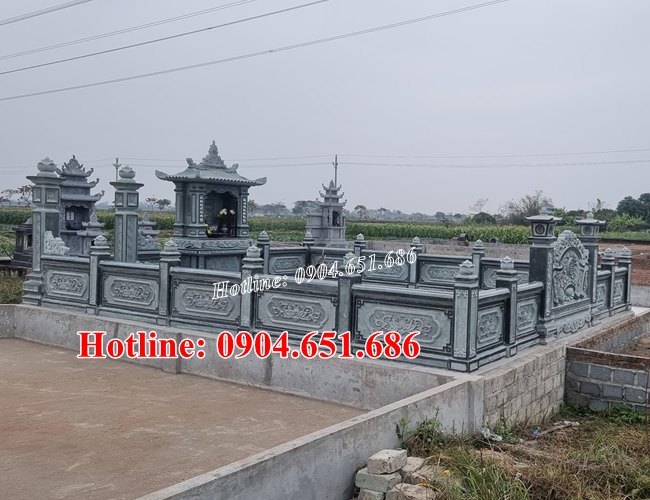 50+ Mẫu khu lăng mộ đá đẹp, nghĩa trang gia đình bán tại Sài Gòn, HCM