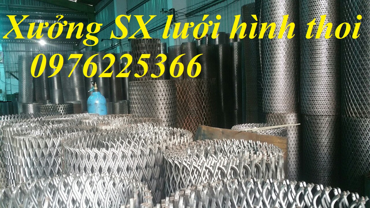 Lưới thép hình thoi dây 1ly,2ly,3ly ,4ly ô 10x20,15x30,20x40,30x60...