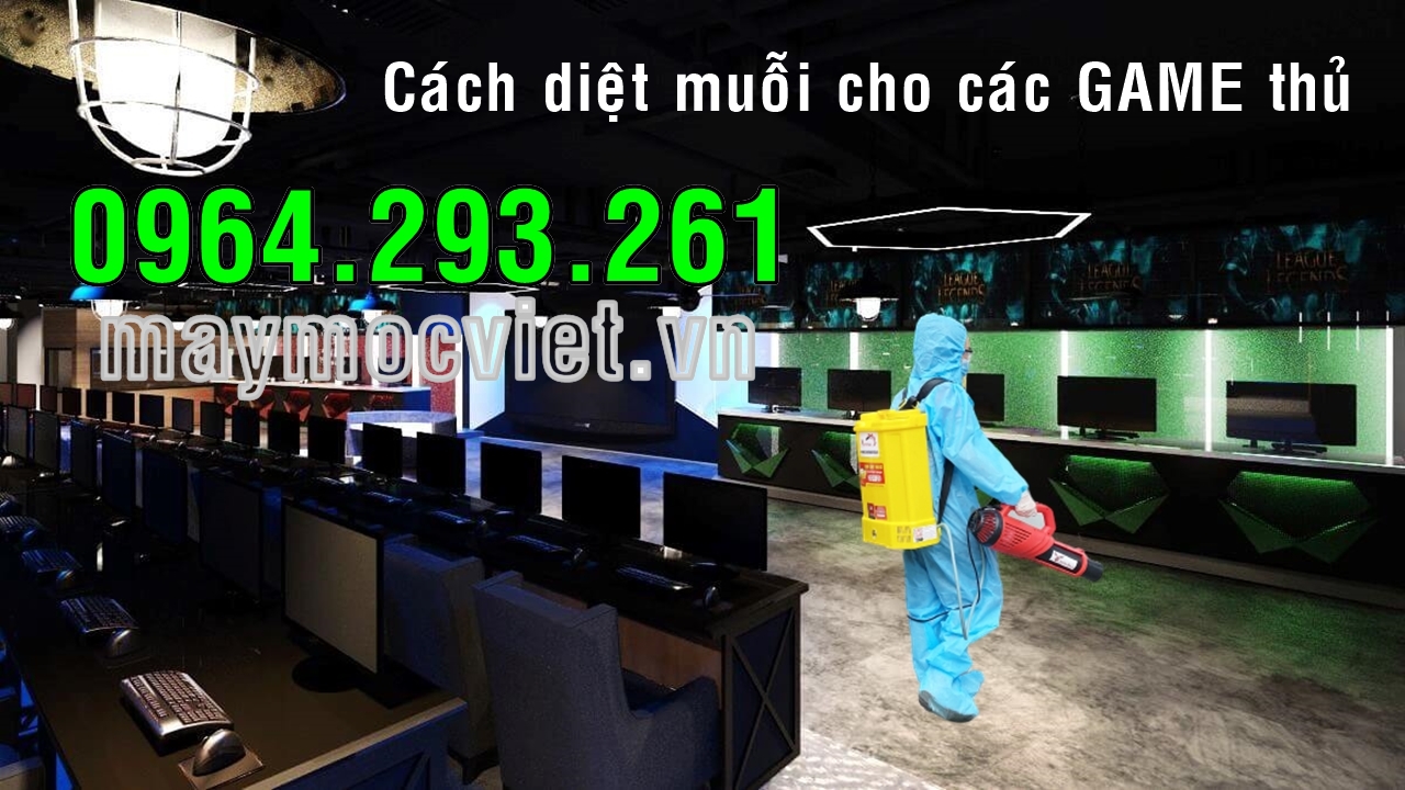 Bạn đã biết cách diệt muỗi cho quán nét của mình chưa?