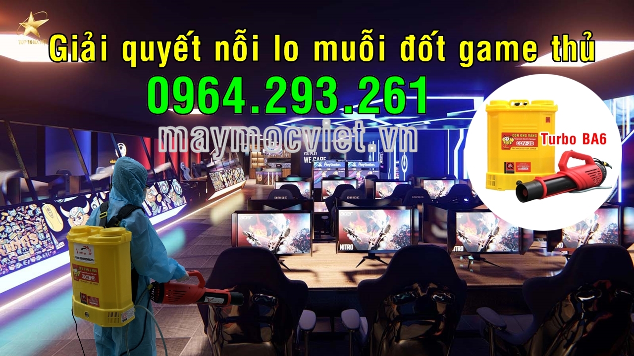 Bạn đã biết cách diệt muỗi cho quán nét của mình chưa?