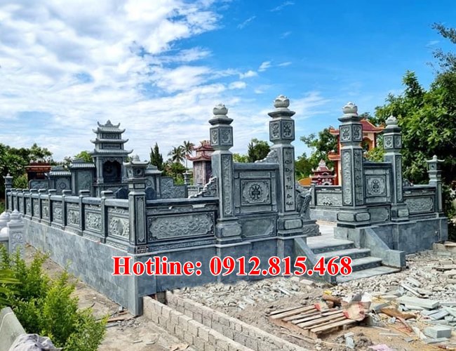 +94 Mẫu khu lăng mộ đá nghĩa trang gia đình đẹp bán tại Bạc Liêu