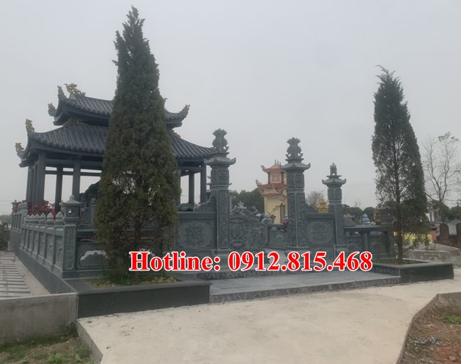 +94 Mẫu khu lăng mộ đá nghĩa trang gia đình đẹp bán tại Bạc Liêu