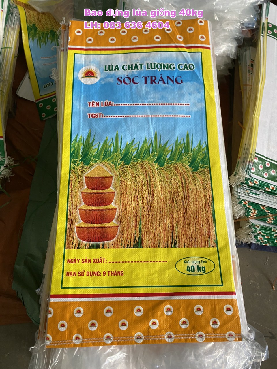 Nơi sản xuất bao lúa giống chất lượng cao