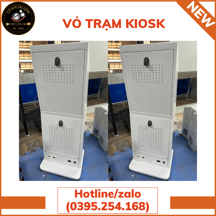 VỎ TRẠM KIOSK CHUYÊN DÙNG TRONG CÁC NGÂN HÀNG, BỆNH VIỆN