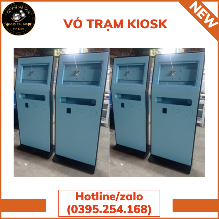 VỎ TRẠM KIOSK CHUYÊN DÙNG TRONG CÁC NGÂN HÀNG, BỆNH VIỆN