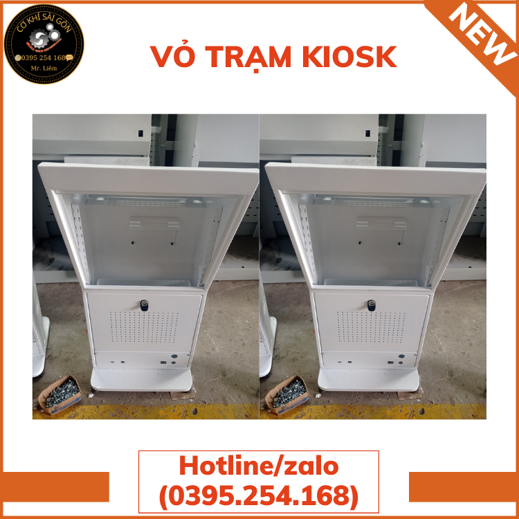 VỎ TRẠM KIOSK CHUYÊN DÙNG TRONG CÁC NGÂN HÀNG, BỆNH VIỆN