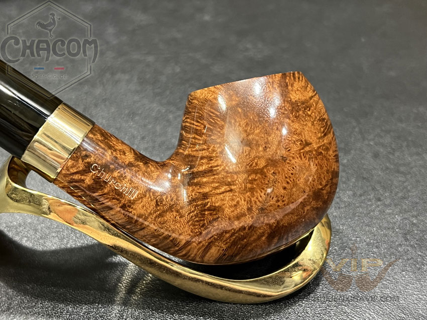 Tẩu hút xì gà Chacom Churchill u No184, giá cực ưu đãi