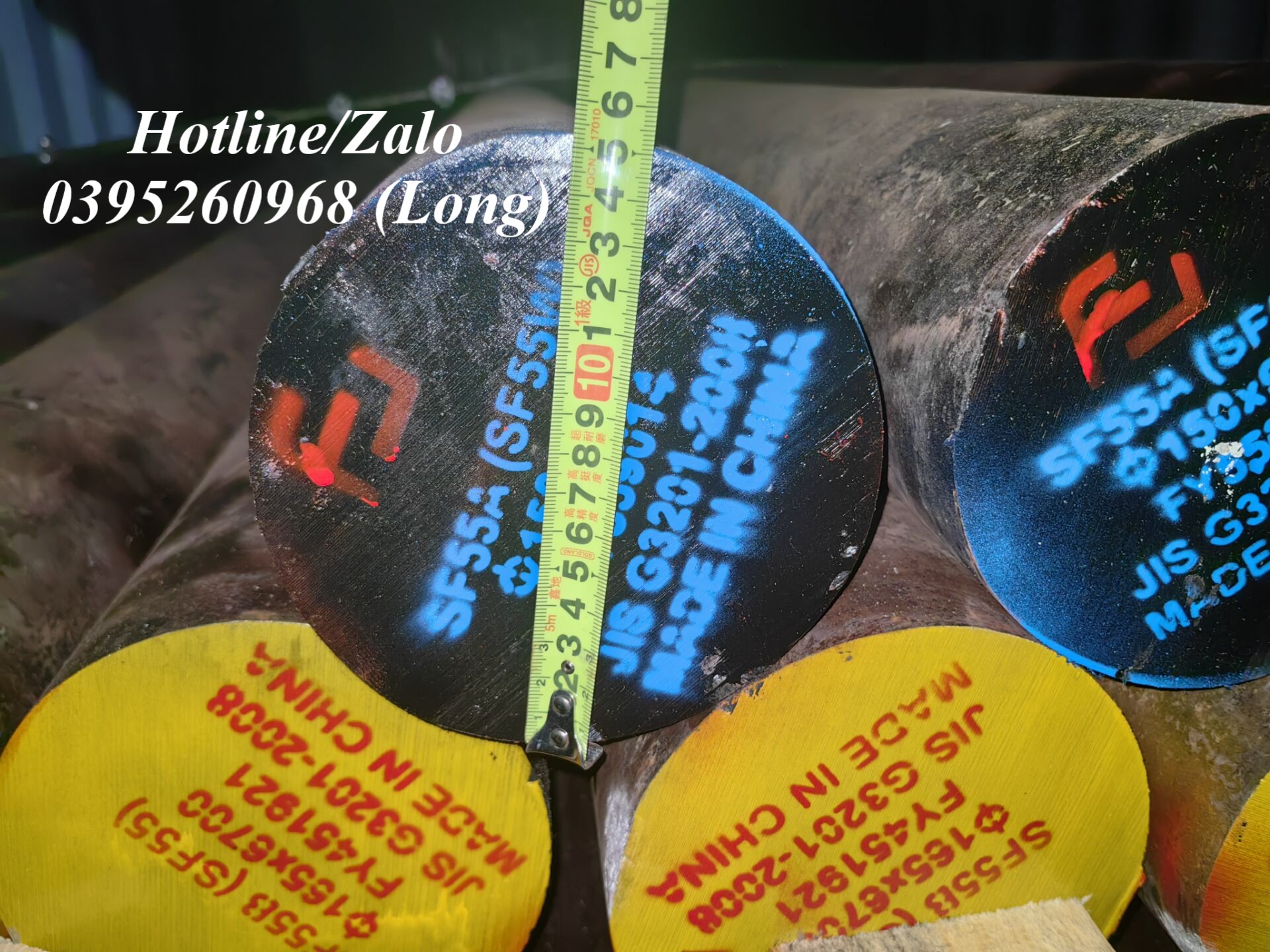 Trục Rèn SF55, SF55W chuyên làm trục đóng tàu