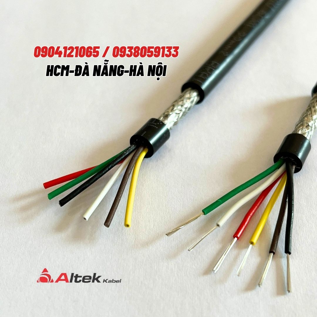 Dây tín hiệu / Cáp tín hiệu chống nhiễu điện áp 500 volt vỏ bọc PVC