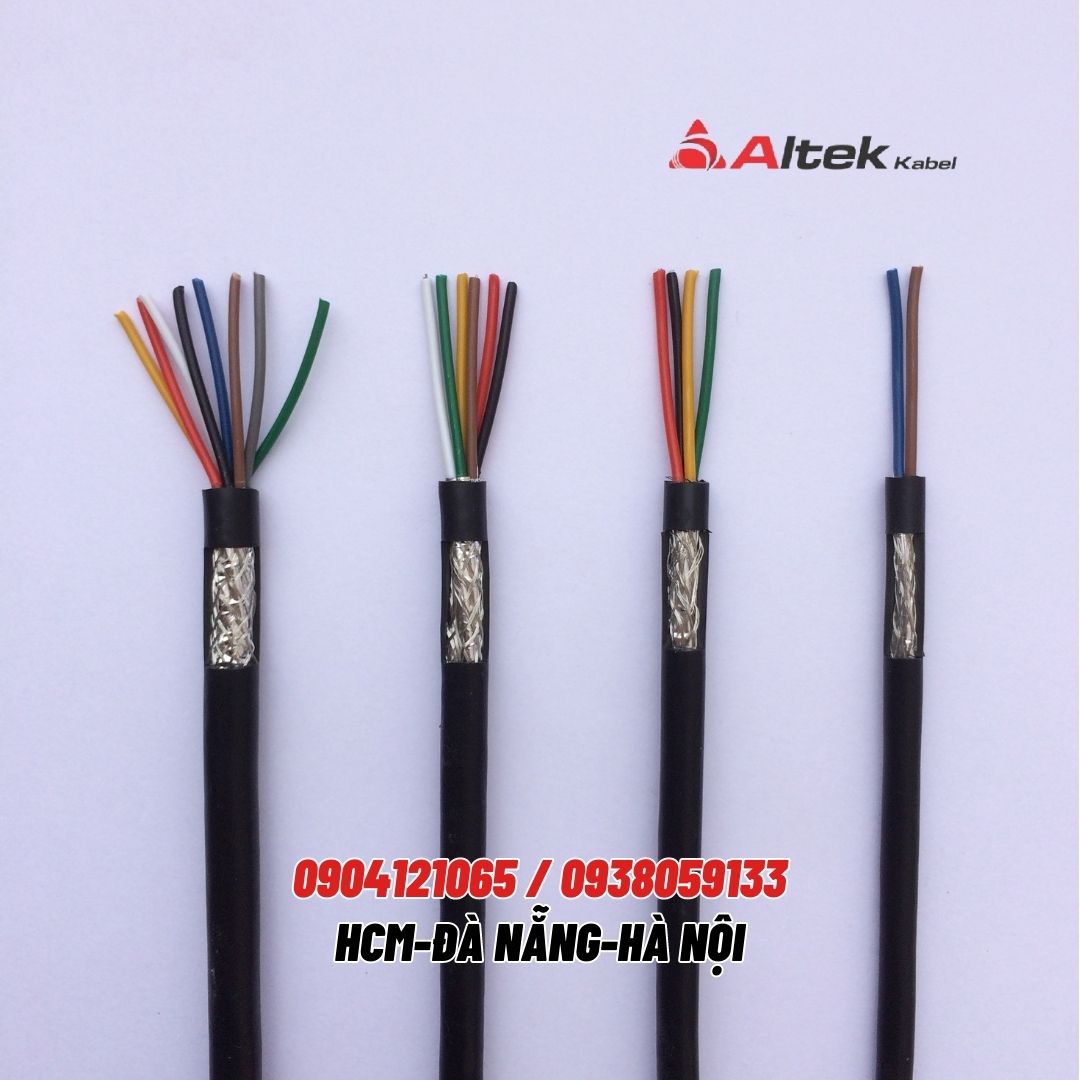 Dây tín hiệu / Cáp tín hiệu chống nhiễu điện áp 500 volt vỏ bọc PVC