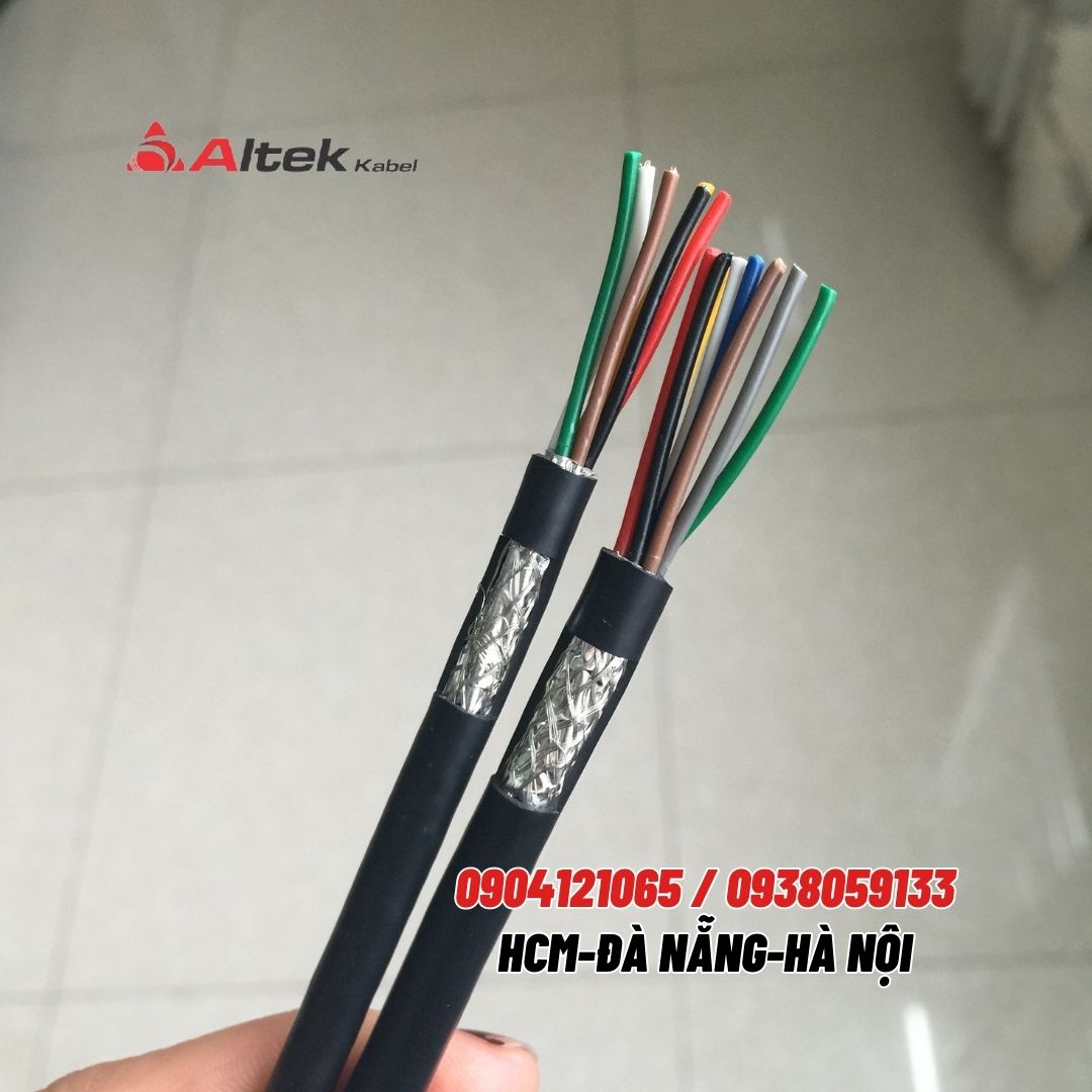 Dây tín hiệu / Cáp tín hiệu chống nhiễu điện áp 500 volt vỏ bọc PVC