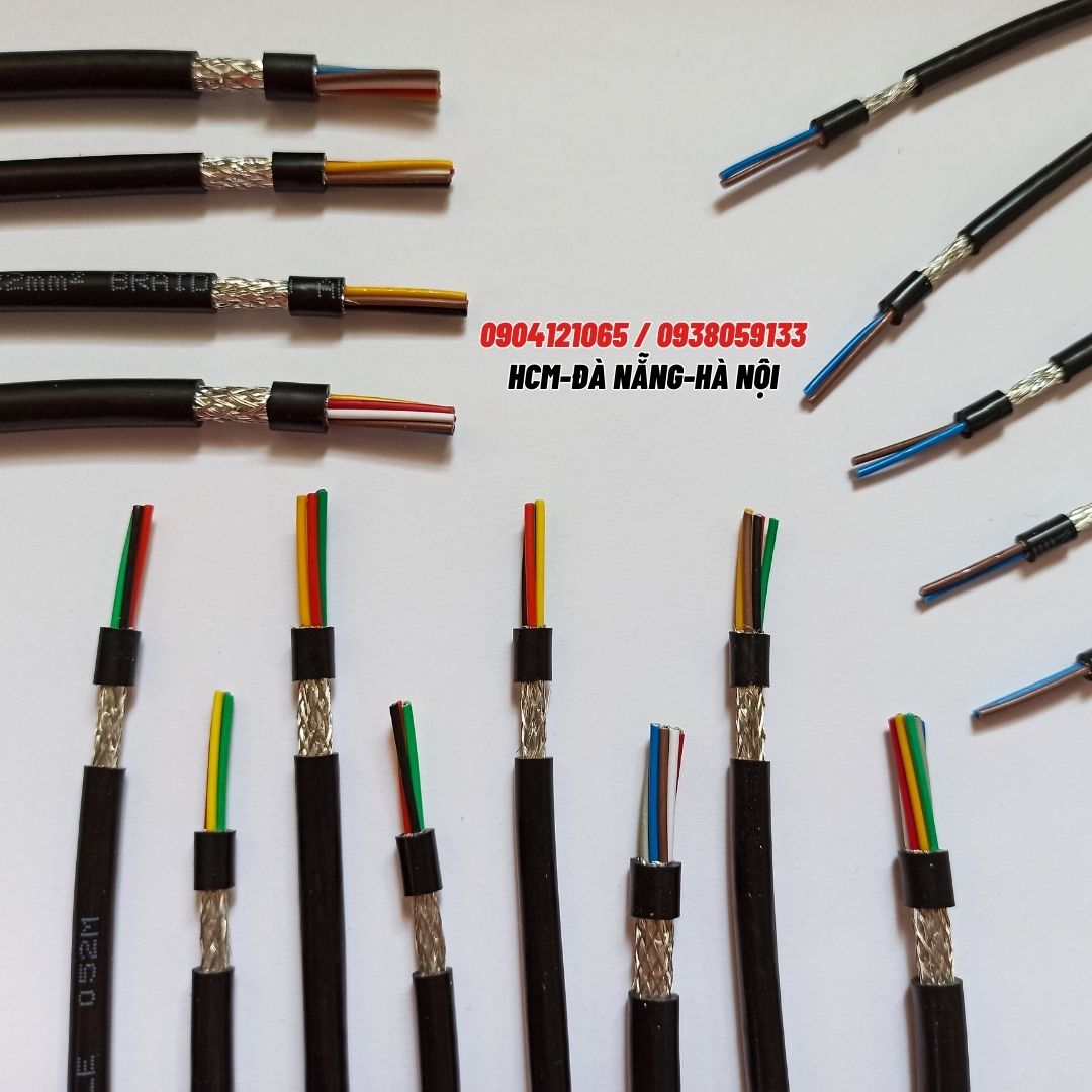 Dây tín hiệu / Cáp tín hiệu chống nhiễu điện áp 500 volt vỏ bọc PVC