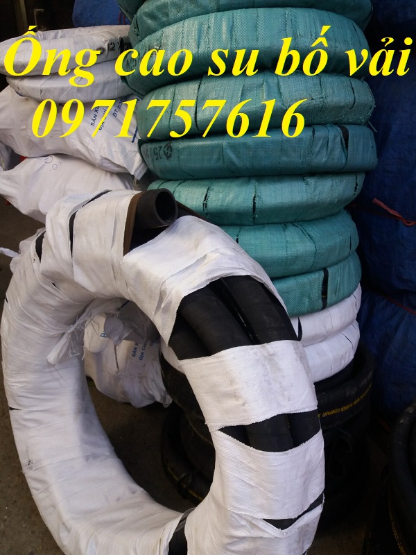 Bán sỉ,bán lẻ ống cao su bố vải dùng dẫn nước,hút cát sạn