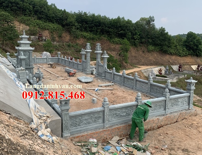 Thiết kế thi công nhà mồ bằng đá khối uy tín chất lượng - Nhà mồ đẹp