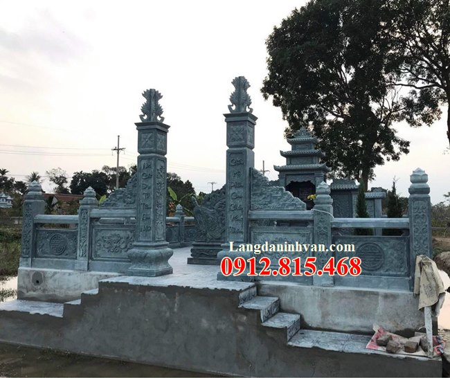 Xây nhà mồ đẹp tại Bạc Liêu - Khu lăng mộ, nghĩa trang gia đình