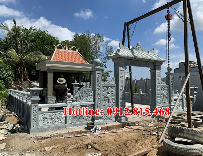 Xây nhà mồ đẹp tại Bạc Liêu - Khu lăng mộ, nghĩa trang gia đình