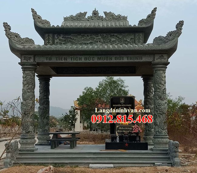 Xây nhà mồ đẹp tại Bạc Liêu - Khu lăng mộ, nghĩa trang gia đình