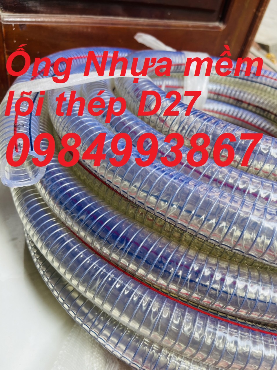 Ống nhựa mềm lõi thép D200 giao hàng toàn quốc