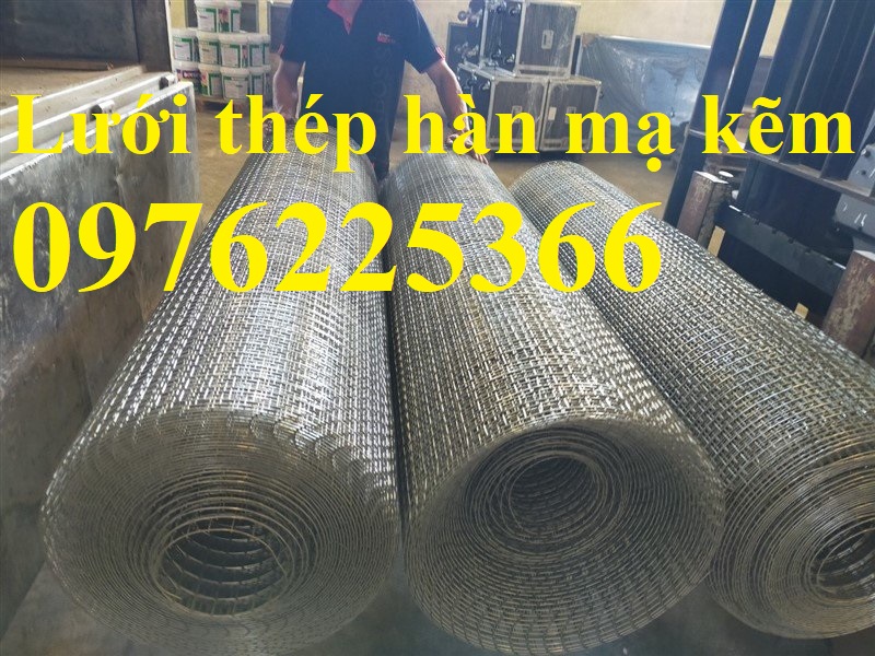 Lưới hàn mạ kẽm D2,D3,D4 ô 50x50-Lưới thép Hưng Thịnh