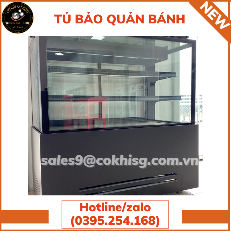 Tủ trưng bày và bảo quản bánh dùng trong nhà hàng, khách sạn