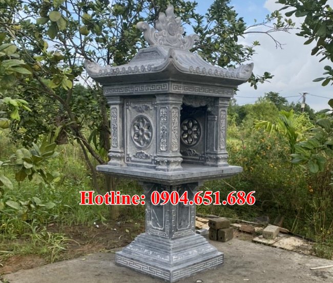 Củng thờ ngoài trời đẹp -  Địa chỉ bán củng thờ bằng đá khối