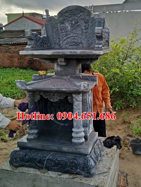 Củng thờ ngoài trời đẹp -  Địa chỉ bán củng thờ bằng đá khối