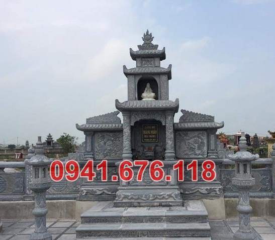 1012 Mẫu tháp tro cốt đá đẹp bán hậu giang tháp sư bảo tháp