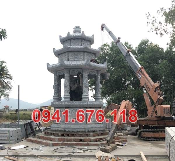 74562 Mẫu tháp đá tro cốt đẹp bán khánh hoà