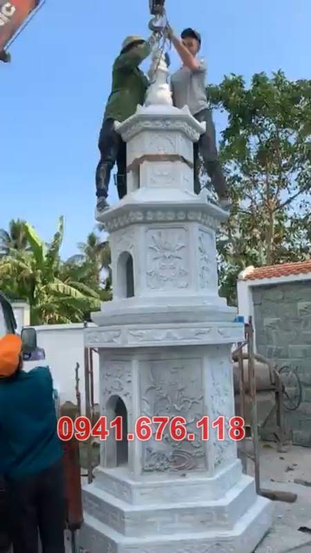 74562 Mẫu tháp đá tro cốt đẹp bán khánh hoà