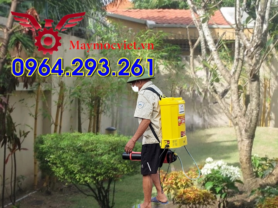 Combo Máy phun thuốc diệt muỗi Turbo BA6 phòng bệnh sốt rét