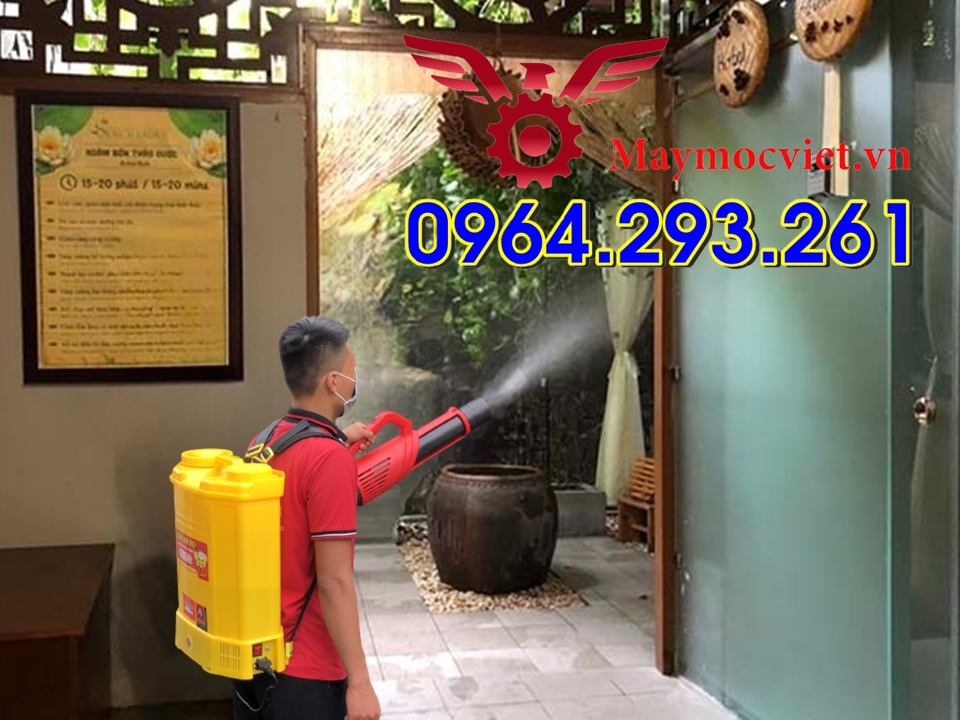 Combo Máy phun thuốc diệt muỗi Turbo BA6 phòng bệnh sốt rét
