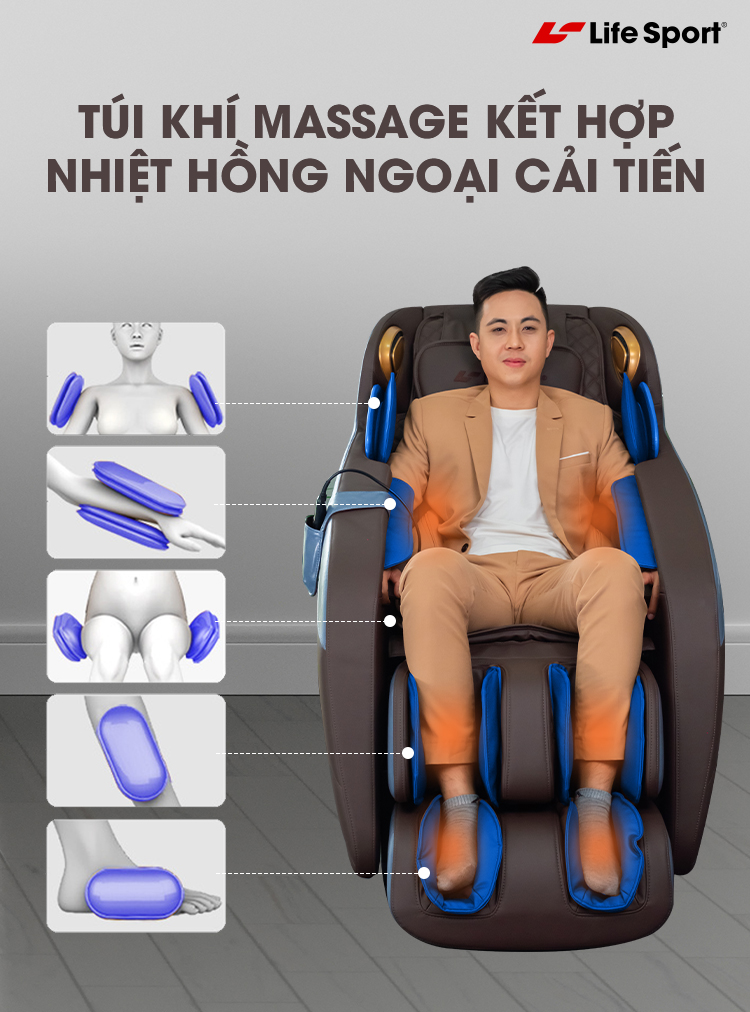 Ghế massage Lifesport LS-2900 - Giá sỉ tại kho