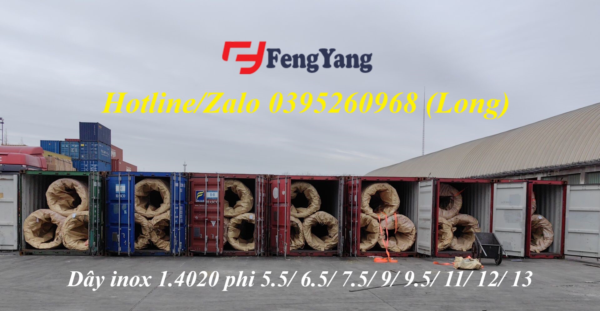 Dây inox 201, 304, 310S, 316L... và Dây đàn hồi 82B, 72A, 72B...