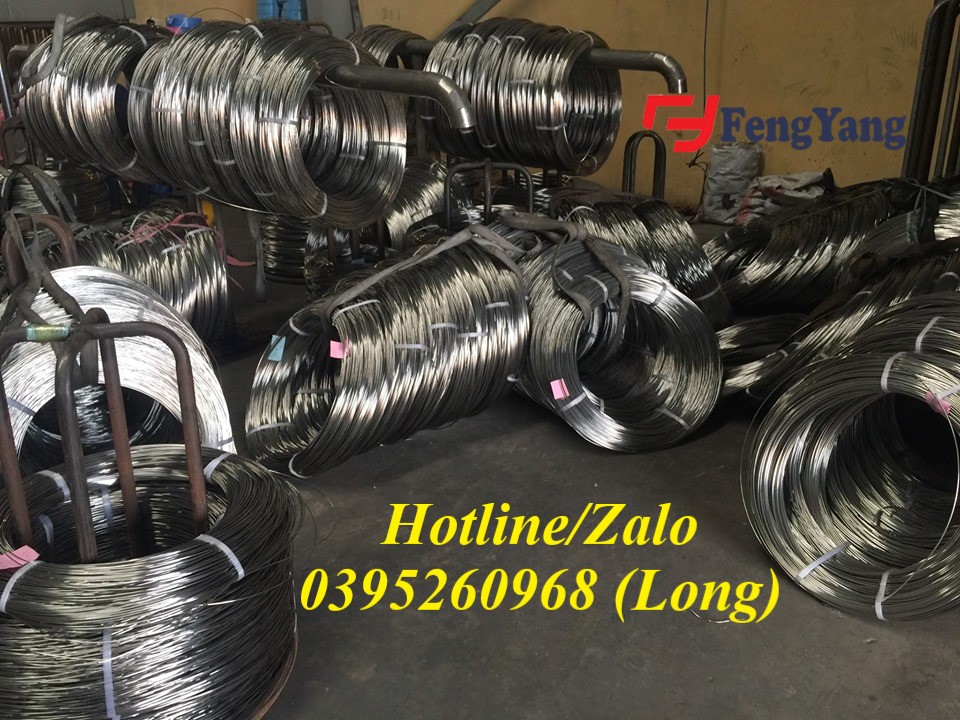 Dây inox 201, 304, 310S, 316L... và Dây đàn hồi 82B, 72A, 72B...
