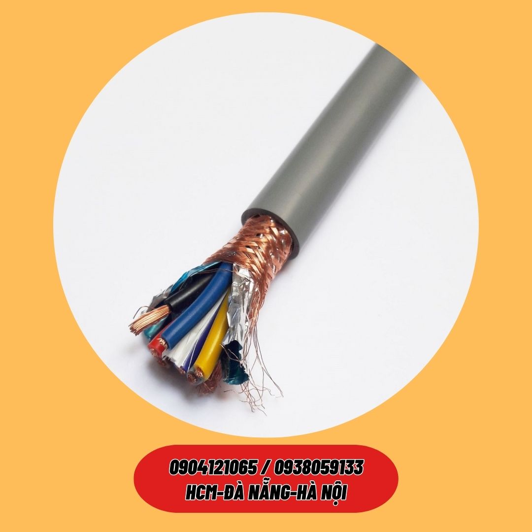 Cáp điều khiển / Cáp tín hiệu lõi đồng, lưới đồng chống nhiễu