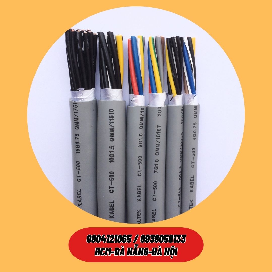 Cáp điều khiển / Cáp tín hiệu lõi đồng, lưới đồng chống nhiễu