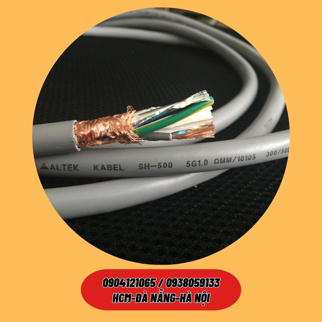 Cáp điều khiển / Cáp tín hiệu lõi đồng, lưới đồng chống nhiễu