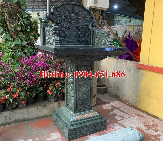 Cửng thờ ngoài trời - Địa chỉ bán, lắp đặt củng thờ bằng đá khối