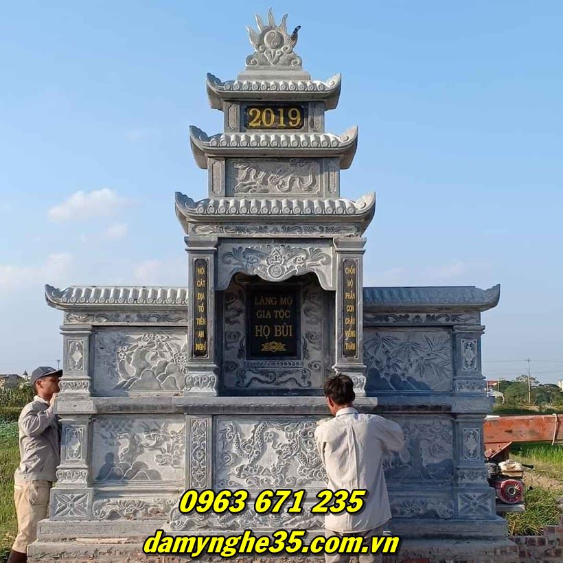 Mẫu Lăng thờ bằng đá đẹp giá rẻ bán tại vĩnh Long