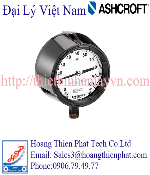 Đại lý phân phối đồng hồ áp suất ASHCROFT tại Việt Nam