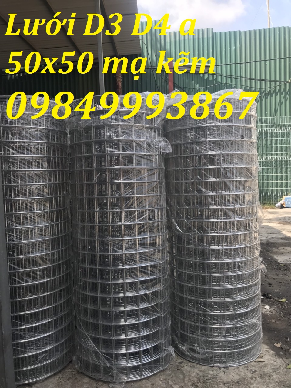 Cuộn D3 làm giàn lan cuộn khổ 1m,1m2 x10m