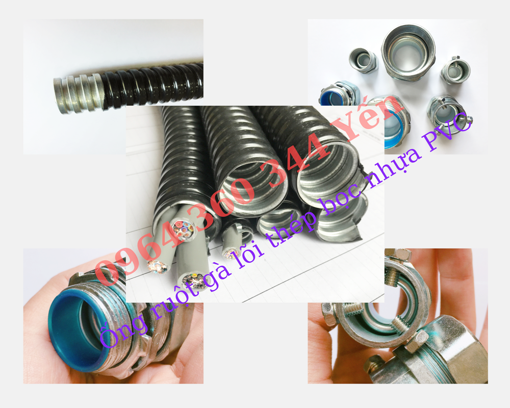 ống sụn sắt thép bọc nhựa D13 - D100 giá rẻ