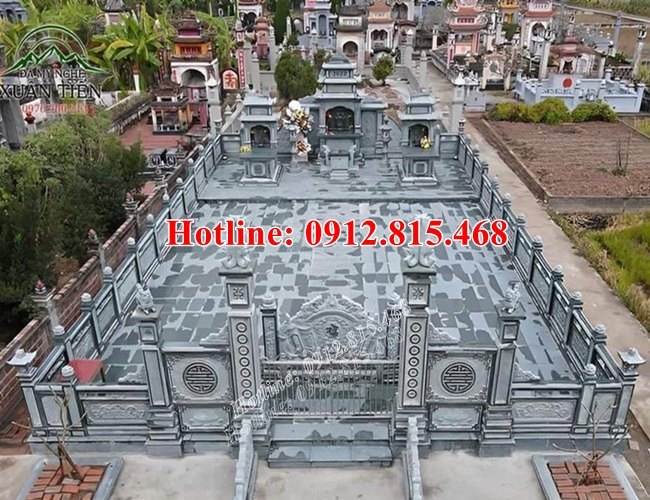 Khu nhà mồ thiết kế đẹp hiên đại bán lắp đặt tại các tỉnh Đông Nam Bộ