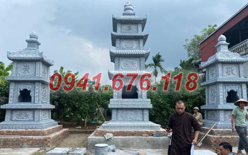 Mẫu 14+ mộ tháp sư đá đẹp bán hà nội bảo tháp phật giáo
