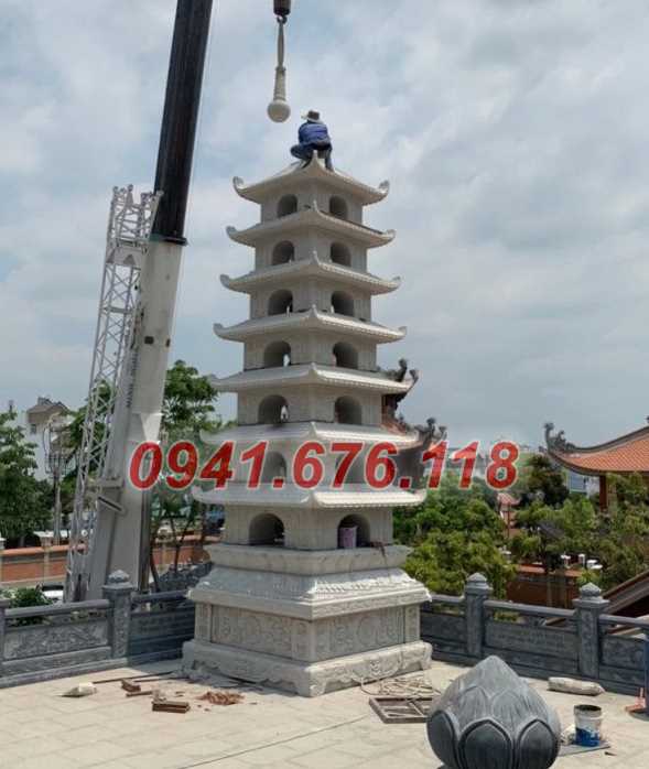 5544 Mẫu mộ tháp đá sư phật giáo bán bắc kạn bảo tháp