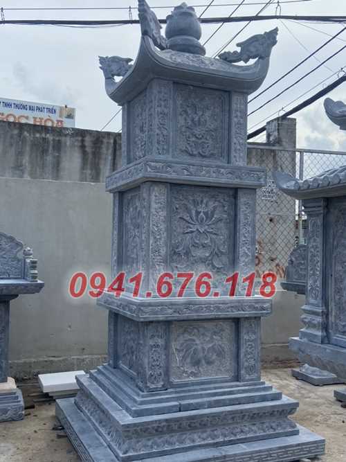 5544 Mẫu mộ tháp đá sư phật giáo bán bắc kạn bảo tháp